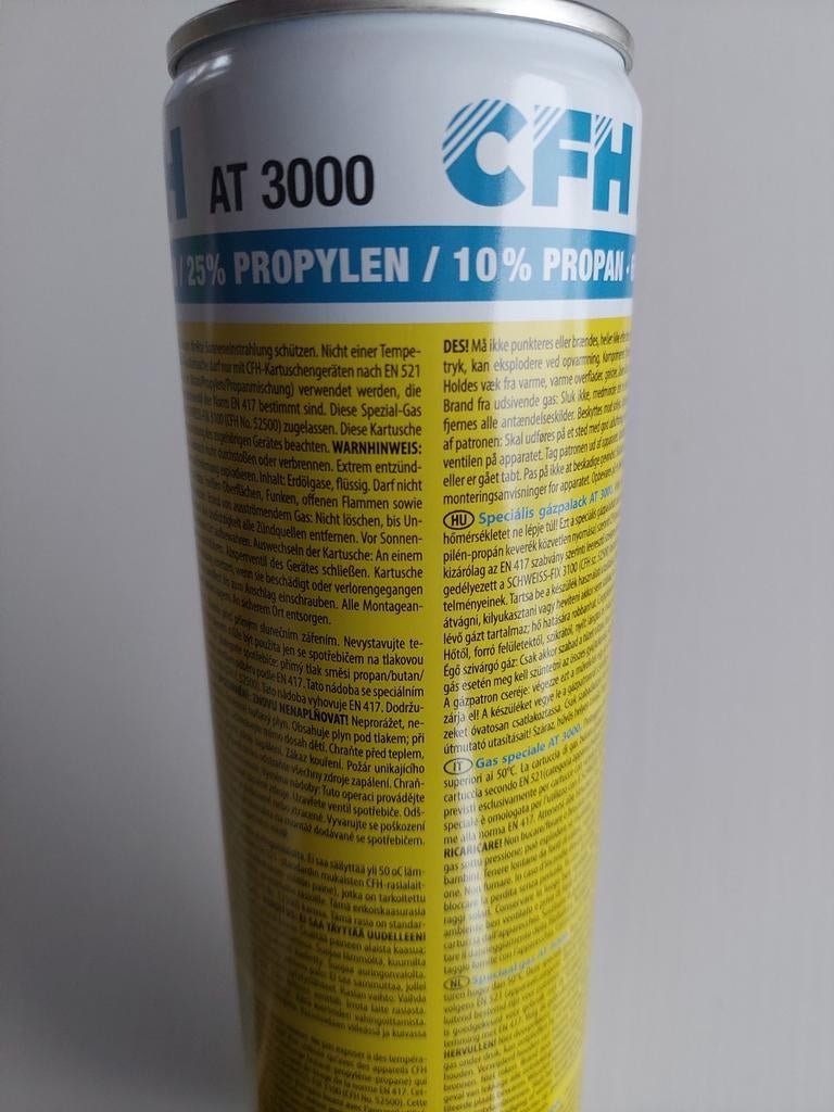 Gasfles voor steekvlam, Doe-het-zelf en Bouw, Gereedschap | Lasapparaten, Ophalen of Verzenden, Nieuw