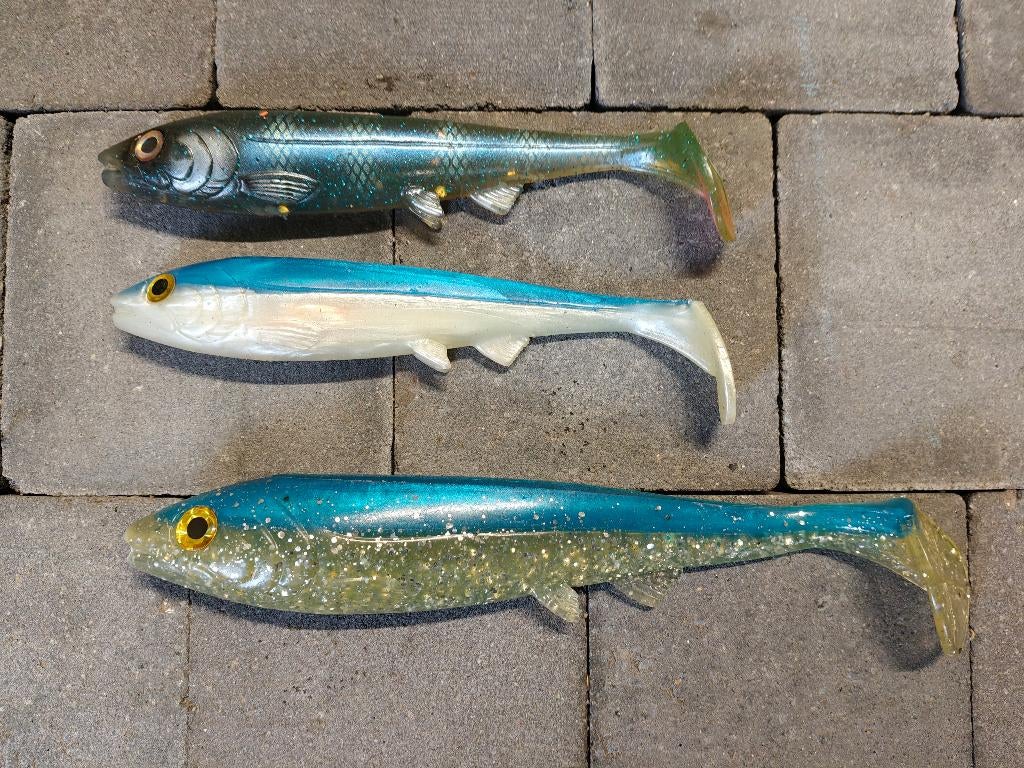 Eastfield Lures Viper 29cm en 23cm custom shads snoek, Enlèvement