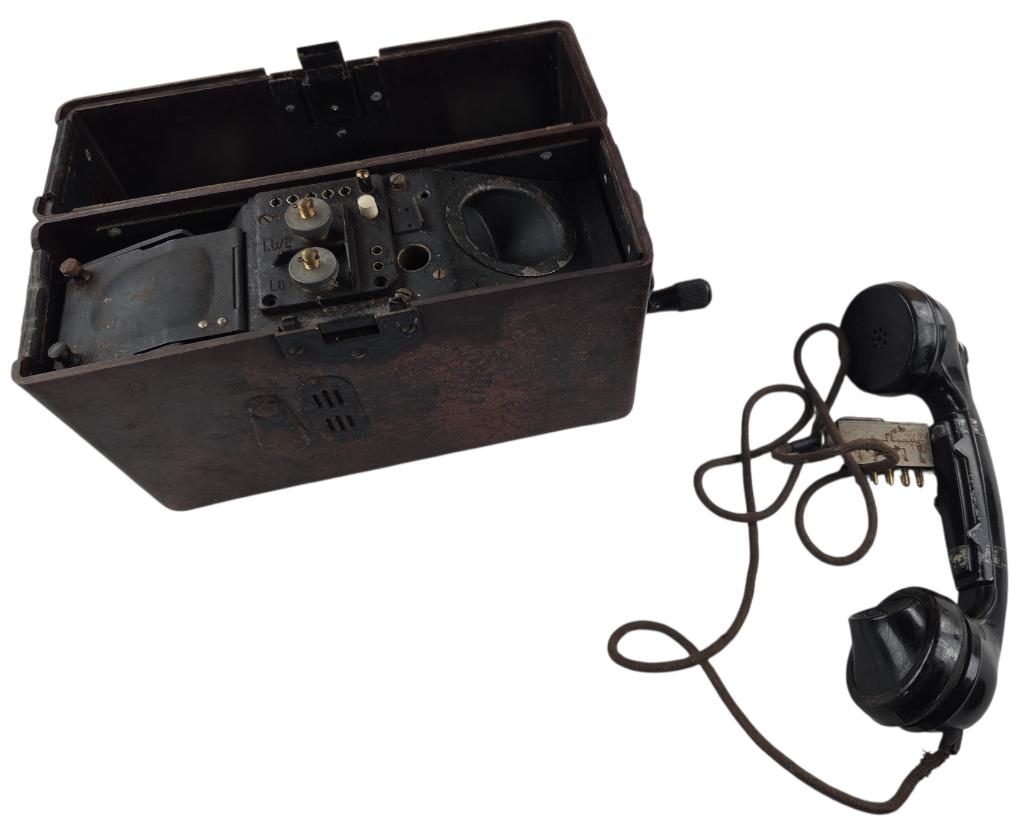 Téléphone allemand WW2 FF33 en bon état d'usage, Enlèvement ou Envoi