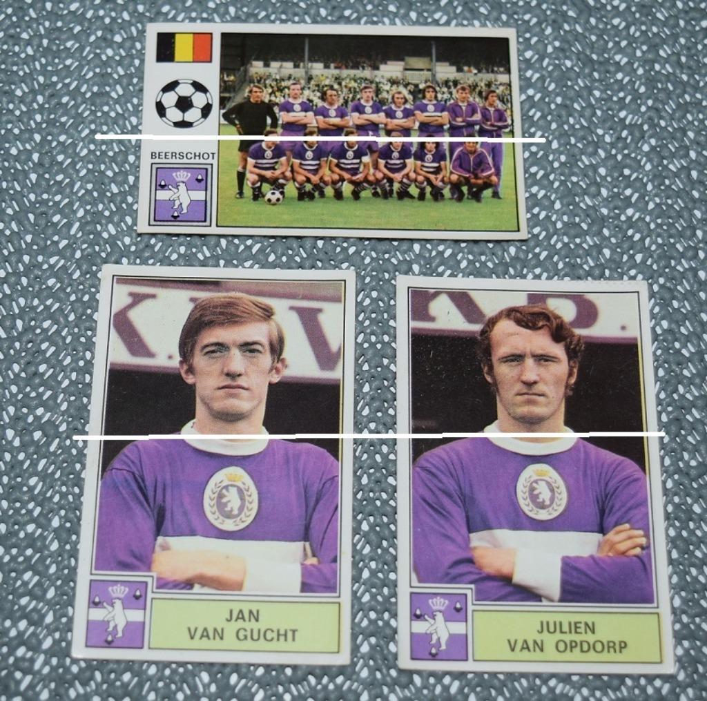 Autocollants Panini/Football 1972 - 73/Beerschot AC/3, Collections, Envoi, Utilisé, Affiche, Image ou Autocollant