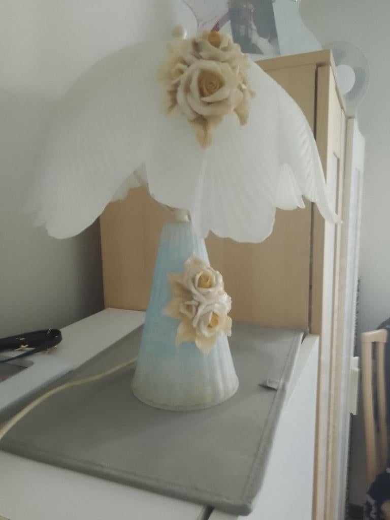 Jolie lampe en opaline comme neuf, Enlèvement, Comme neuf