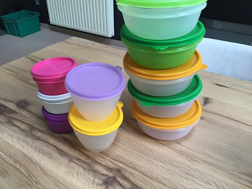 Lot de boite de conservation Tupperware, Enlèvement, Comme neuf