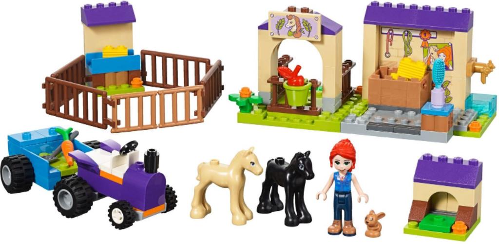 Lego Friends 41361 Mia's Foal Stable, Ophalen, Zo goed als nieuw, Complete set, Lego