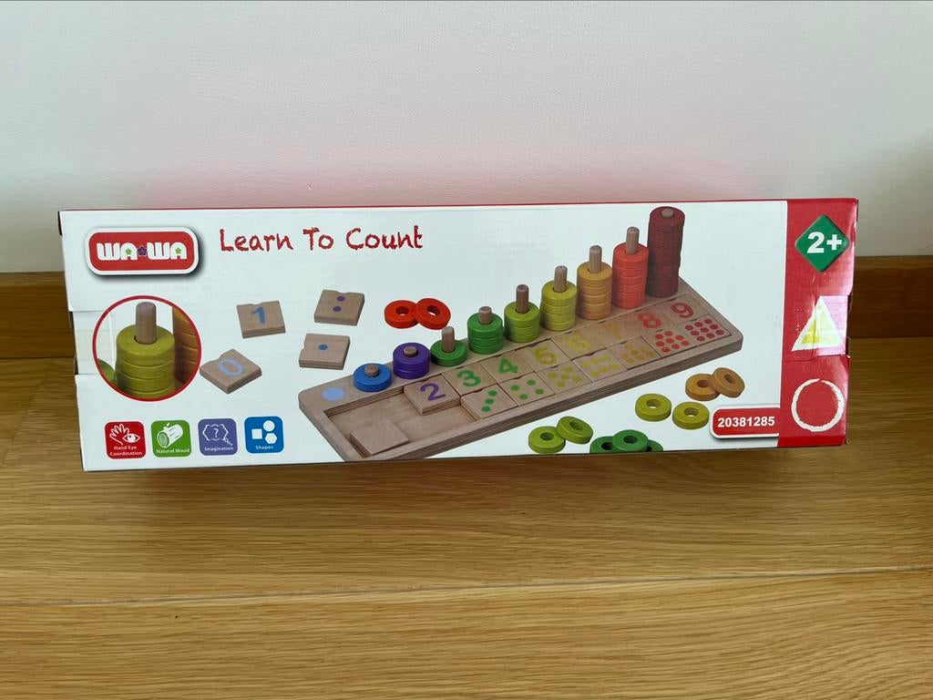 Leer tellen/Learn to count wawa, Ophalen of Verzenden, Nieuw, Overige typen