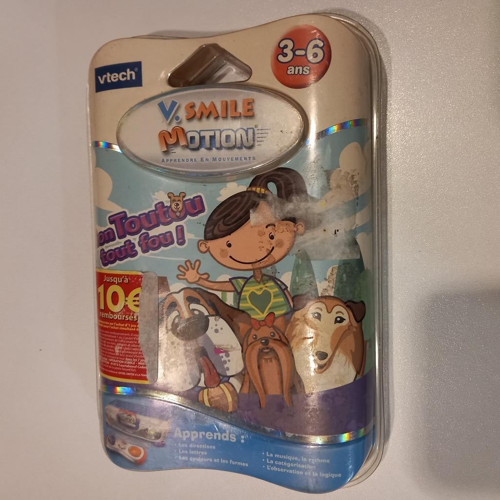 VTech -Mouvement VSmile "mon Toutou tout fou", Enlèvement ou Envoi, Comme neuf