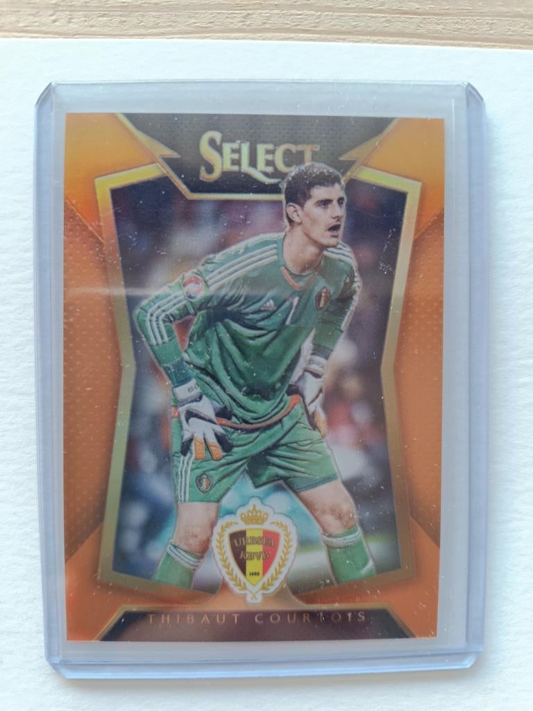 Thibaut Courtois Panini Select voetbalkaart 2015-16, Ophalen of Verzenden, Zo goed als nieuw