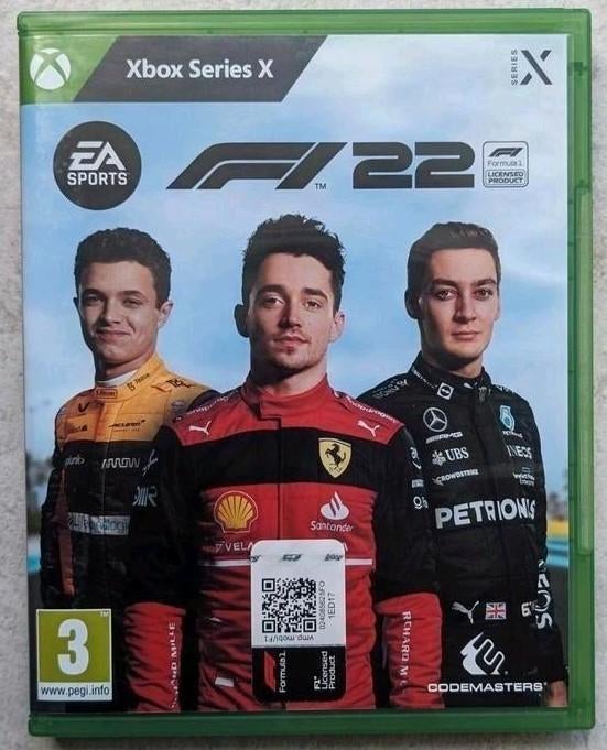 Xbox-game* F1 22* (Xbox-serie X), Games en Spelcomputers, Ophalen of Verzenden, Zo goed als nieuw