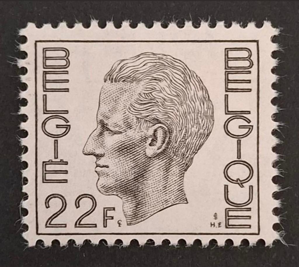 België: OBP 1727 ** Elström 1974., Koninklijk huis, Frankeerzegel, Ophalen of Verzenden, Zonder stempel
