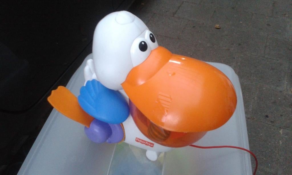 Fisher-Price Pelikaan, Kinderen en Baby's, Speelgoed | Fisher-Price, Ophalen of Verzenden, Zo goed als nieuw