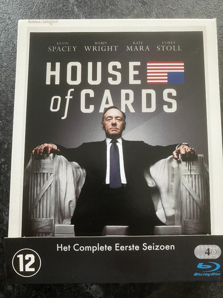 House Of Cards, seizoen 1 Blu-ray, CD & DVD, Blu-ray, Envoi, Comme neuf, TV & Séries télévisées, Coffret