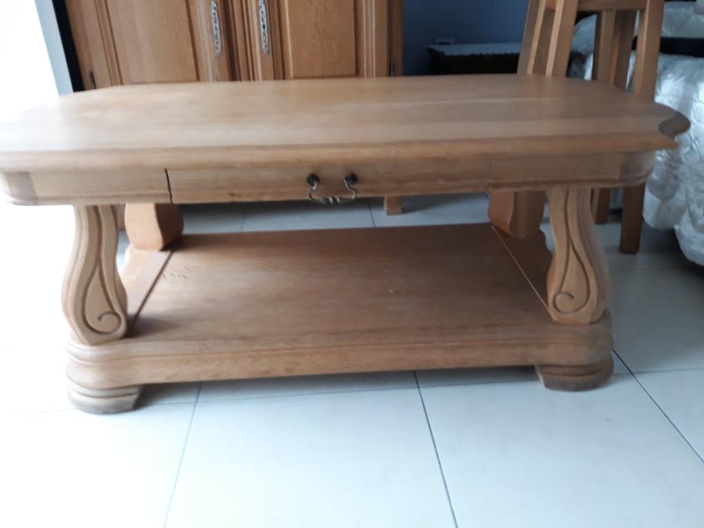 table de salon, Enlèvement, Neuf, Rectangulaire, Chêne