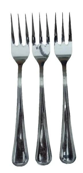 GUY DEGRENNE CONFIDENCE Lot de 3 fourchettes à poisson 17,4, Maison & Meubles, Envoi, Comme neuf