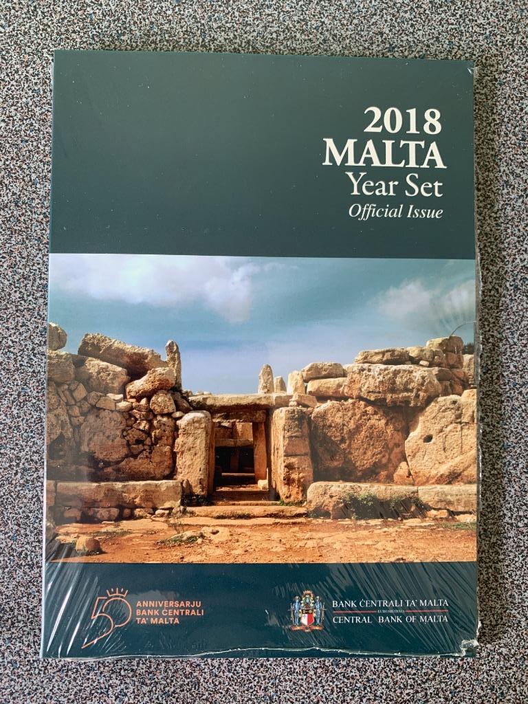 Euromunten Jaarset Malta 2018 ongeopend, Postzegels en Munten, Munten | Europa | Euromunten, Ophalen of Verzenden, Malta, Setje