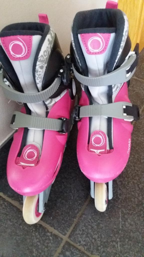 skeelers, merk: oxelo, maat: 30-32, Sport en Fitness, Skeelers, Overige merken, Kinderen, Ophalen of Verzenden, Verstelbaar