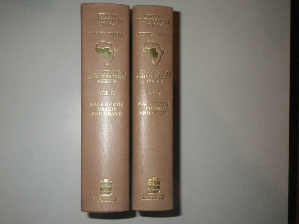 Manuel africain des oiseaux, Afrique centrale et occidentale, Mackworth & Grant, Enlèvement, Utilisé, Oiseaux
