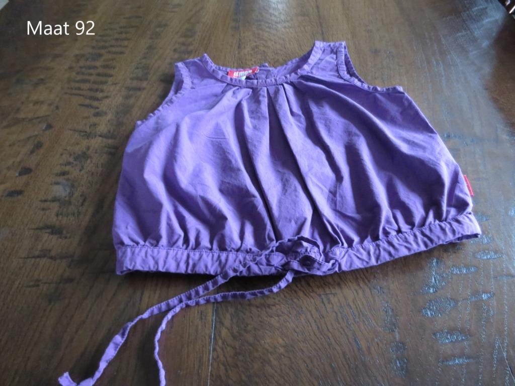 Bloesje merk Limon Van Hassels maat 92 Fotonr 0355, Meisje, Overhemd of Blouse, Ophalen of Verzenden, Zo goed als nieuw