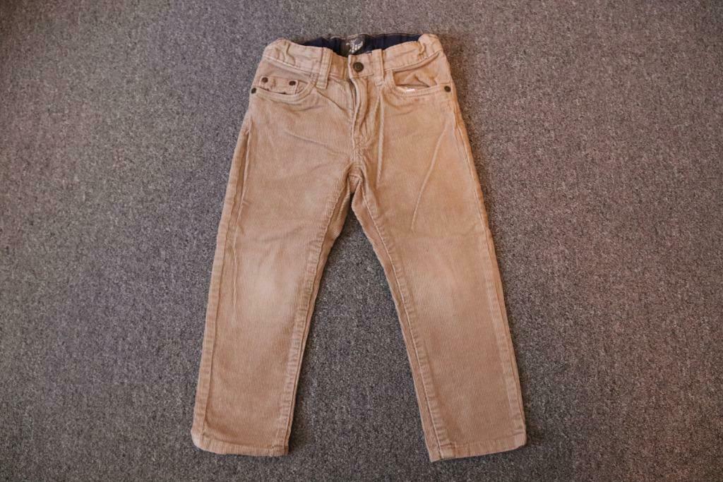 ribfluelen broek maat 98, Enlèvement ou Envoi, Utilisé, Garçon, Pantalon