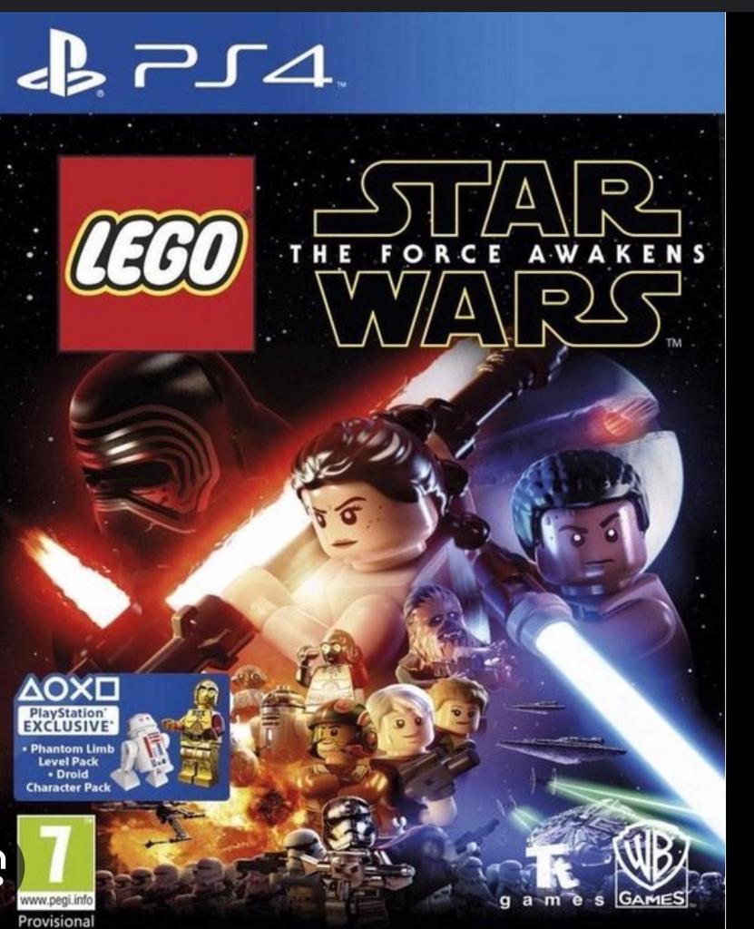 LEGO STAR WARS THE FORCE AWAKENS PS4, 2 spelers, Zo goed als nieuw, Vanaf 3 jaar