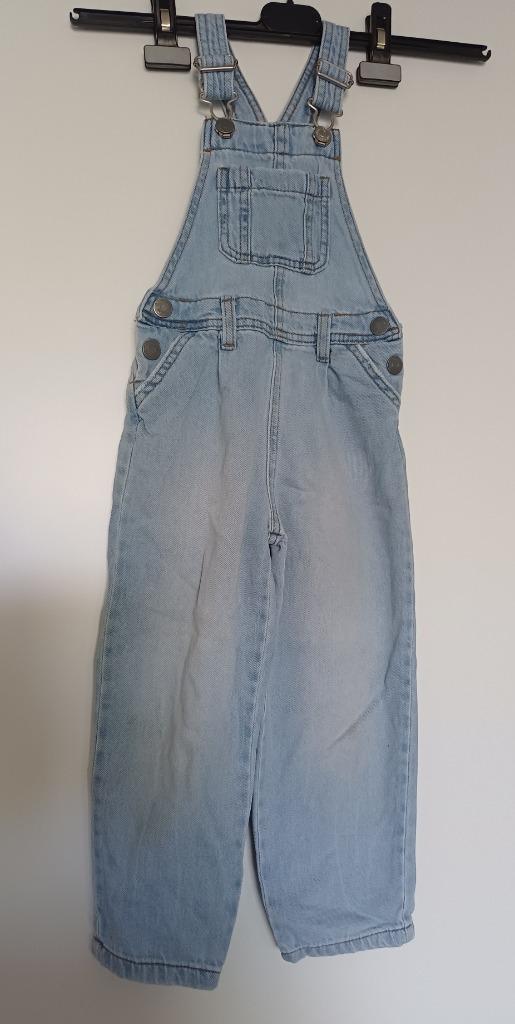 jeans salopette, Broek, Gebruikt, Meisje, Ophalen of Verzenden
