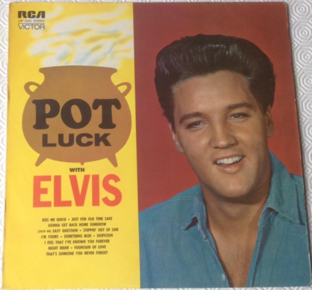 Elvis Presley "Pot Luck", Ophalen of Verzenden, Zo goed als nieuw, 12 inch