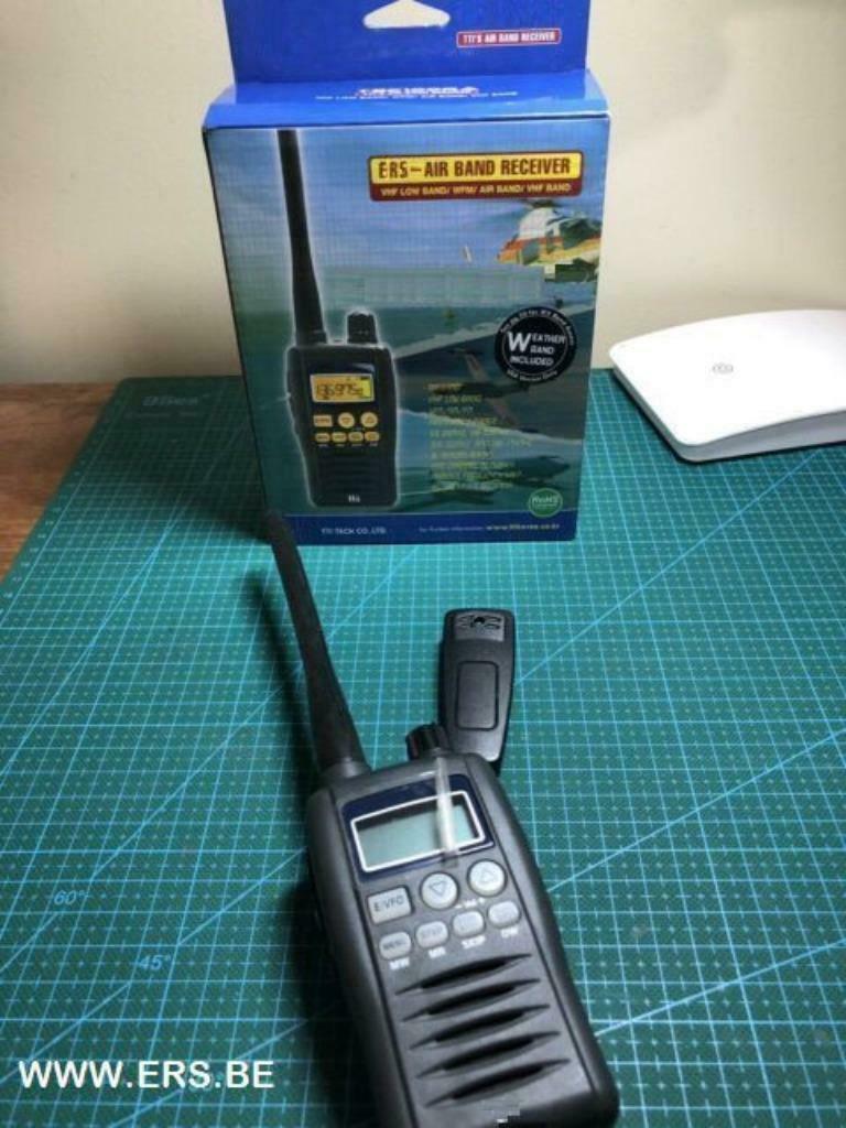 luchtvaart ontvanger, Avec clip de ceinture, Neuf, Talkie-walkie ou Walkie-talkie, 15 km ou plus