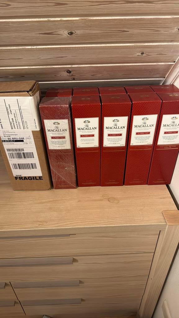 Macallan Classic Cut Full Set, Ophalen, Zo goed als nieuw
