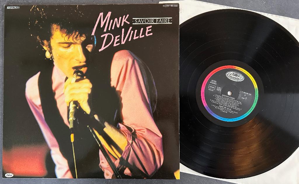 MINK DEVILLE - Savoir faire ( LP; NMINT ), Cd's en Dvd's, Vinyl | Rock, Zo goed als nieuw, Poprock, 12 inch, Verzenden