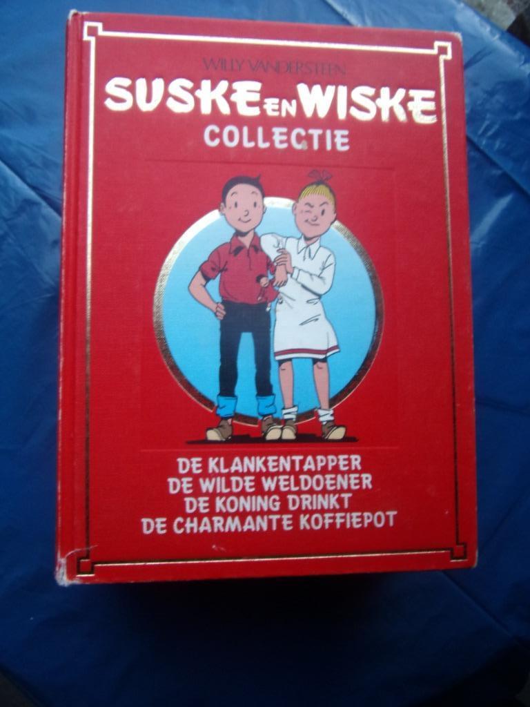 Suske en Wiske   Collectie (4 in één)1986, Eén stripboek, Ophalen of Verzenden, Gelezen