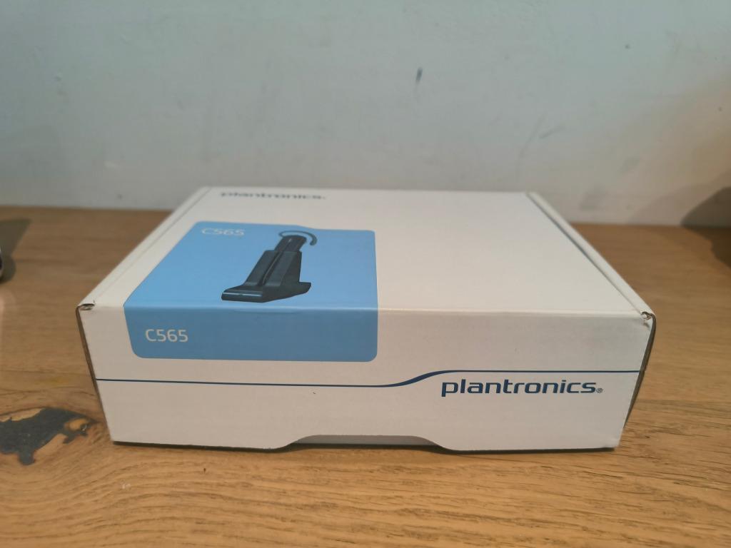 Plantronics c565 draadloze DECT GAP Headset, Computers en Software, Headsets, In-ear, Plantronics, Ophalen of Verzenden, Zo goed als nieuw