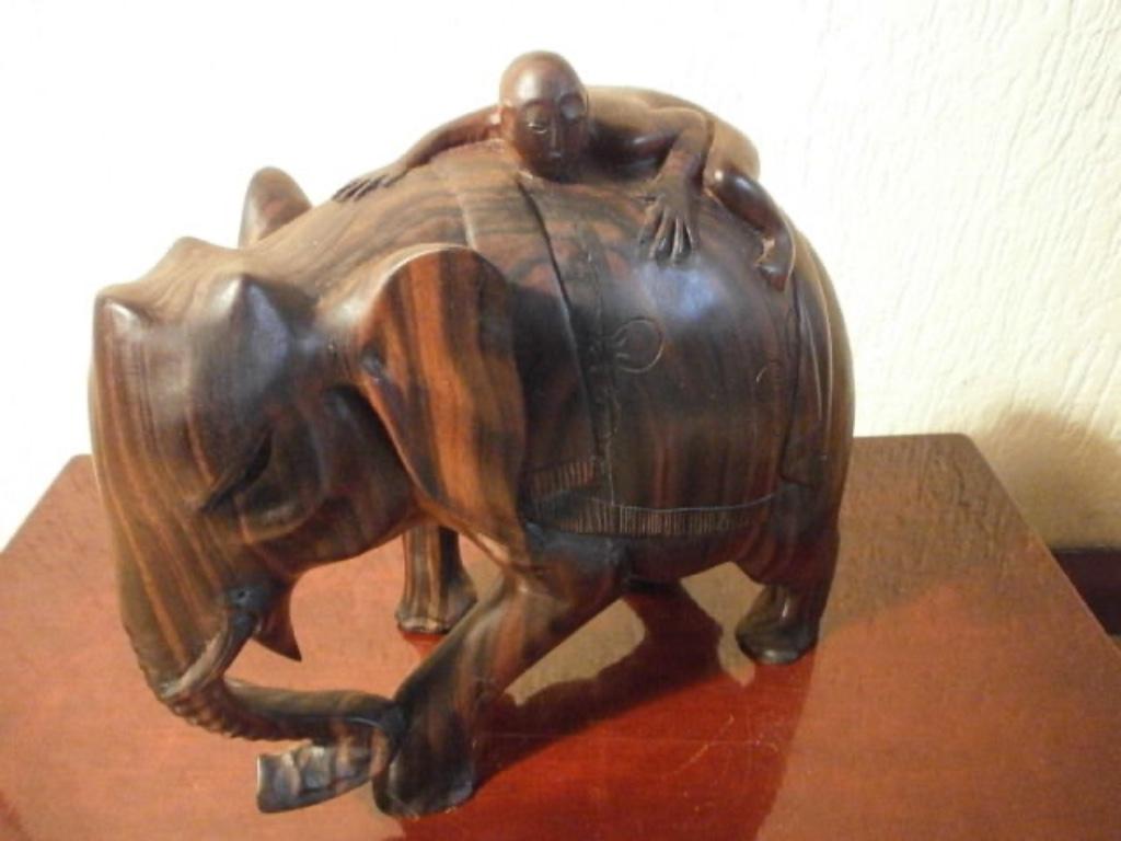 Olifant sculptuur, Antiek en Kunst, Ophalen of Verzenden
