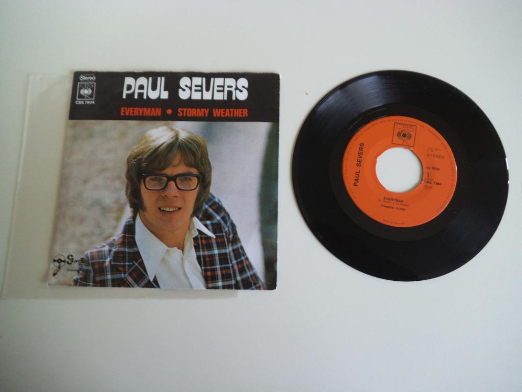 7" Paul Severs Everyman, Cd's en Dvd's, Vinyl Singles, Ophalen of Verzenden, Gebruikt, 7 inch, Single