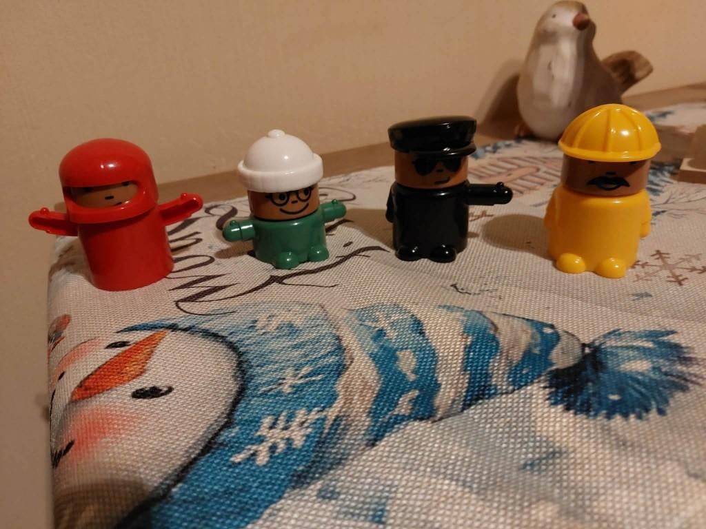 4 Lillabo speelfiguren van IKEA, Verzamelen, Poppetjes en Figuurtjes, Zo goed als nieuw, Verzenden