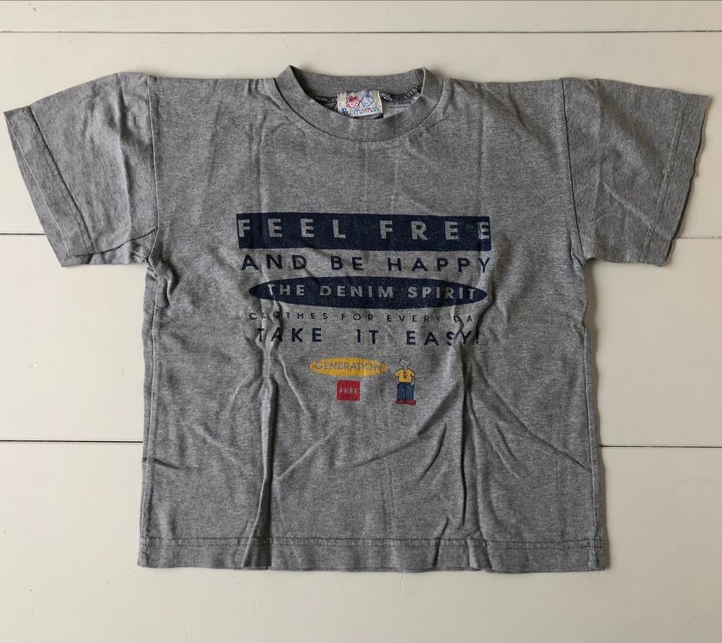 t-shirt gris Prémaman 4 j 104, Garçon, Chemise ou À manches longues, Utilisé, Enlèvement ou Envoi