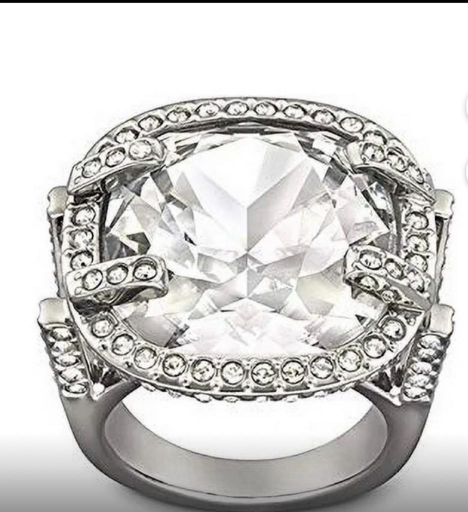 Bague Nirvana Coctail en cristal Swarovski taille 52, Enlèvement ou Envoi, Comme neuf