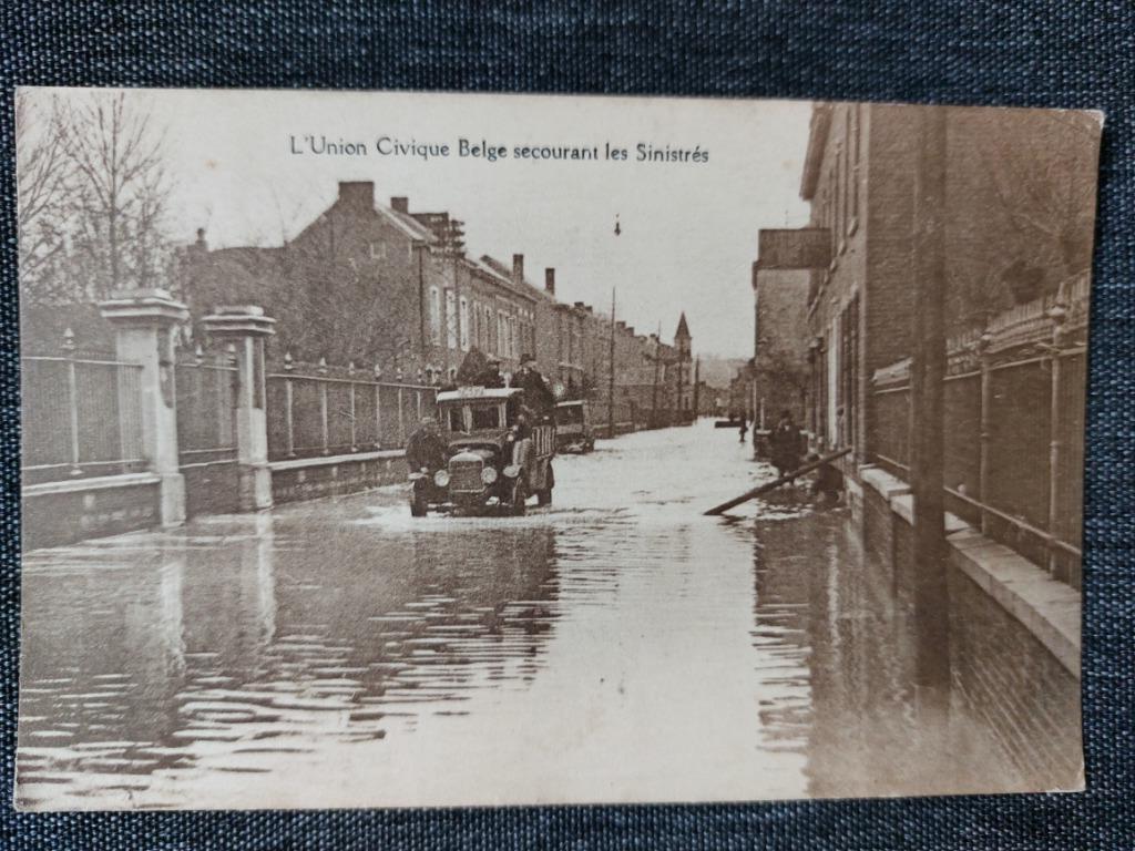 oude postkaart : L'Union Civique Belge, Collections, Envoi