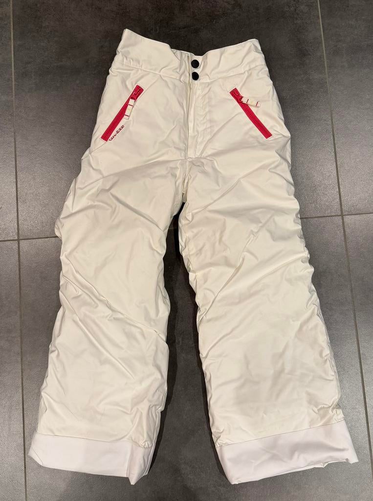 Witte dames skibroek, merk Wedze, maat L, Ophalen of Verzenden, Zo goed als nieuw, Maat 42/44 (L), Broek
