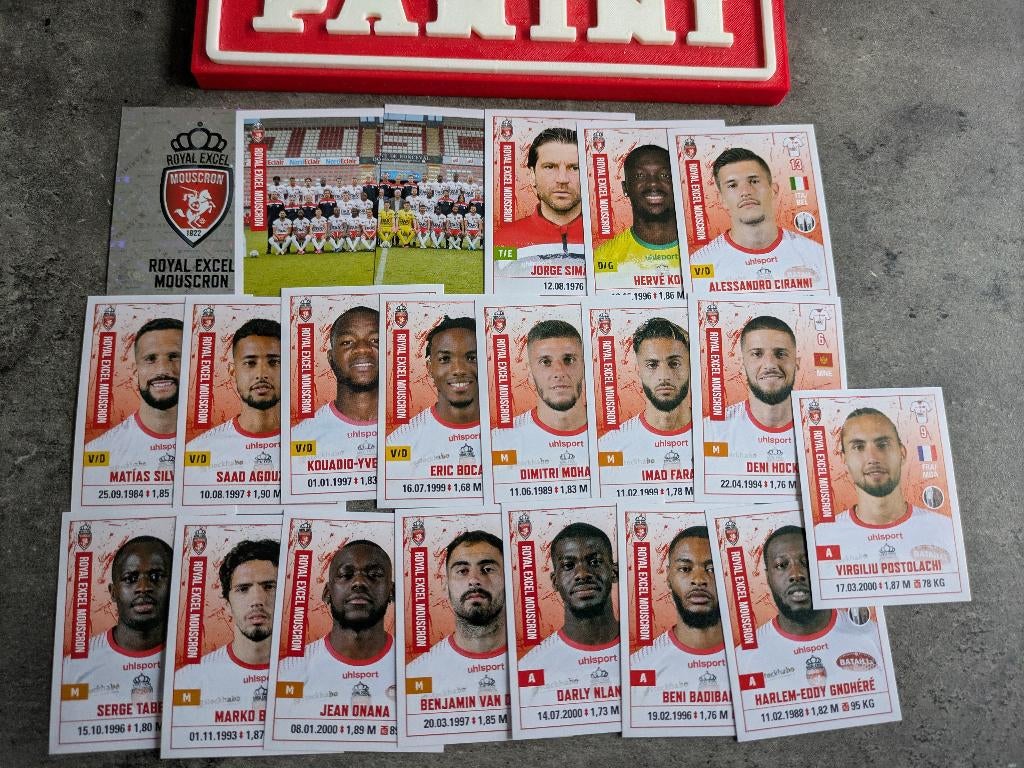 AUTOCOLLANTS PANINI FOOTBALL 2020/21 MOUSCRON, DONT 21, Hobby & Loisirs créatifs, Autocollants & Images, Enlèvement ou Envoi