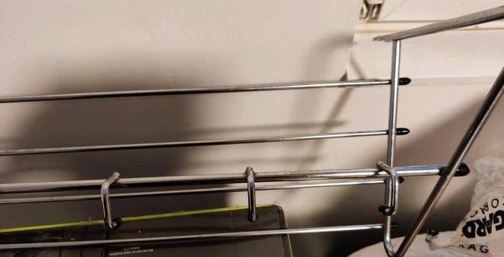 Petit porte-manteau rétro à fixer au mur., Enlèvement, Comme neuf