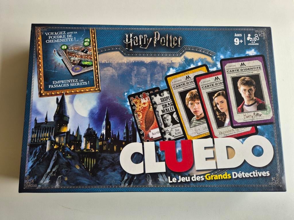 Jeu de société Cluedo Harry Potter, Enlèvement ou Envoi, Comme neuf