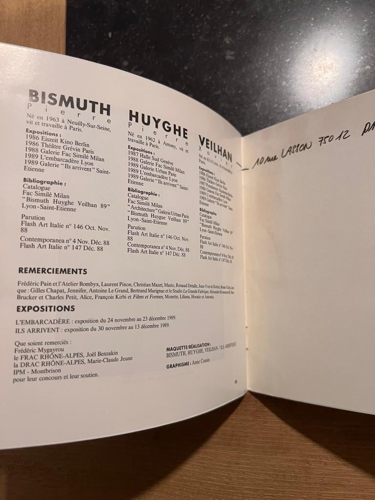 Bismuth Huyghe Veilhan Kunstboekje, Ophalen of Verzenden, Gelezen, Schilder- en Tekenkunst