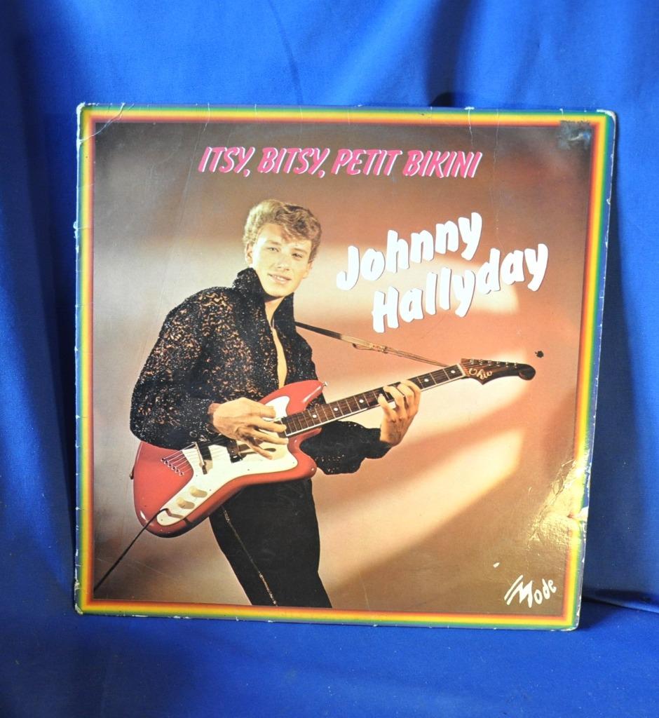 disque vinyl 33 tours johnny hallyday   (x2032), Ophalen of Verzenden, Gebruikt, Poprock