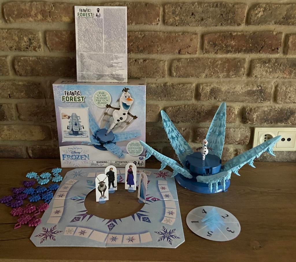 Jeu Disney / Frozen Frantic Forest - 9€, Hobby en Vrije tijd, Ophalen of Verzenden