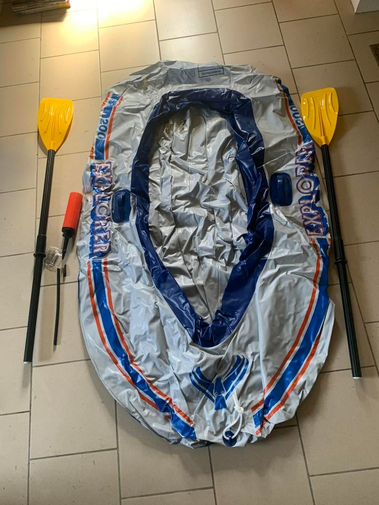 Canoë gonflable, Watersport en Boten, Kano's, Ophalen of Verzenden, Twee personen, Opblaasbaar