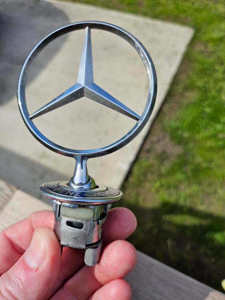 Mercedes ster, Ophalen of Verzenden, Zo goed als nieuw