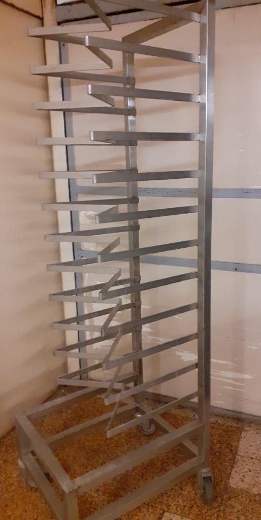 BOULANGERIE CHARIOT RAYONNAGE PLATINES, Articles professionnels, Enlèvement