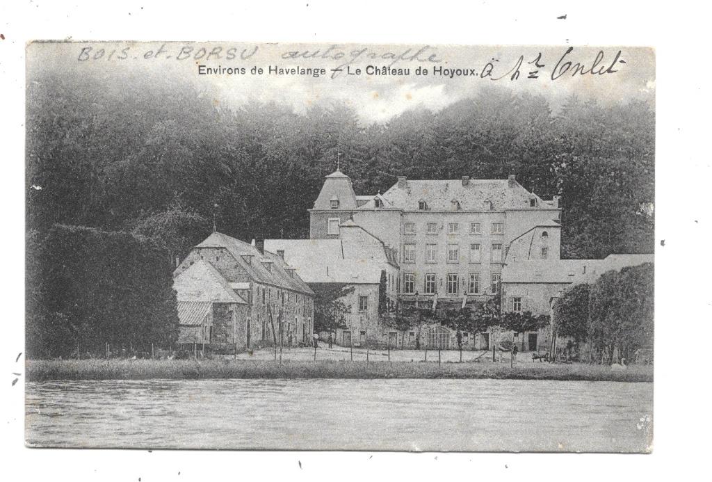 Havelange NA12: Le Château de Hoyoux 1910, Envoi, Avant 1920, Affranchie, Namur