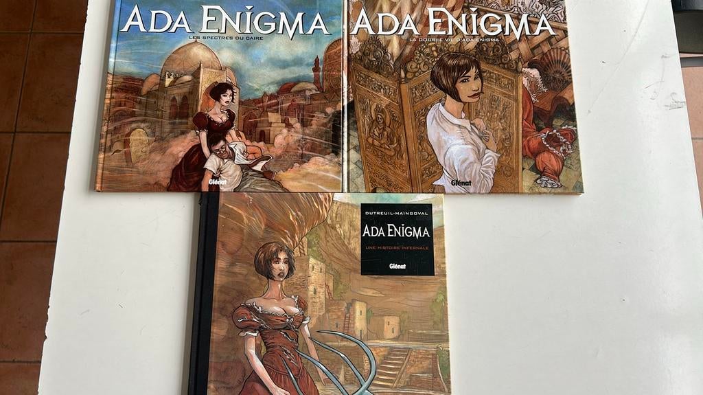 Ada Enigma: tomes 1 -> 3, Livres, Plusieurs BD, Enlèvement ou Envoi, Utilisé