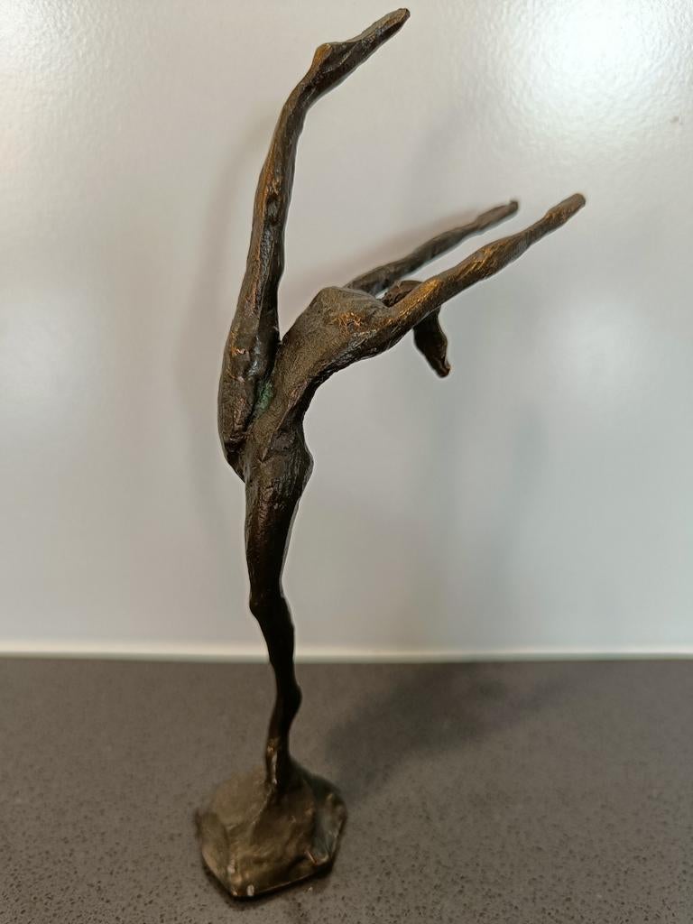Bronzen danseres, Antiek en Kunst, Ophalen of Verzenden