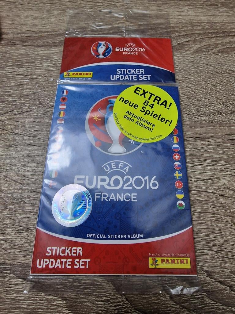 Update voor Panini Euro 2016!, Verzamelen, Ophalen of Verzenden, Zo goed als nieuw