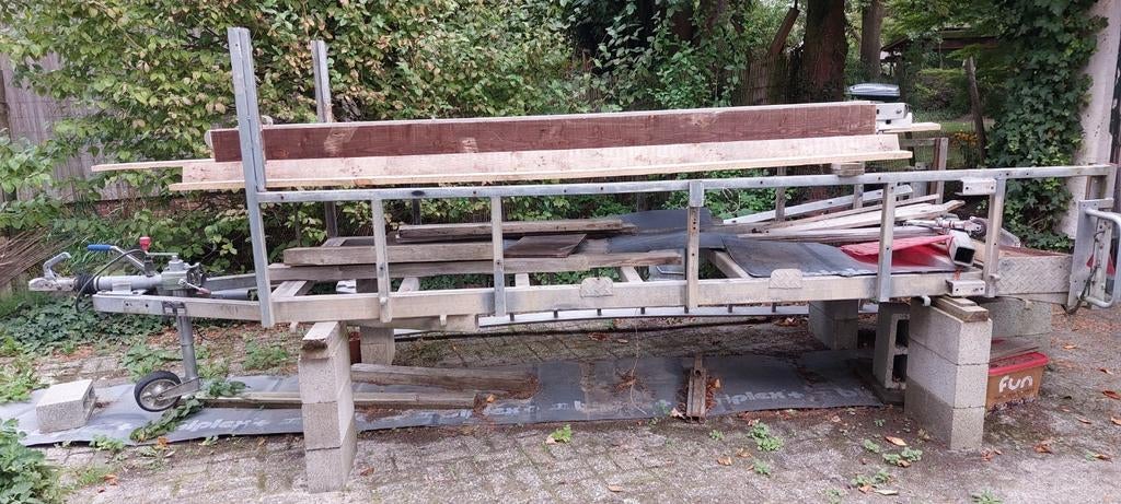 geremde aanhangwagen:project, Auto diversen, Aanhangwagen-onderdelen, Ophalen, Gebruikt